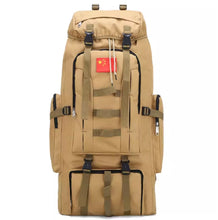 Working backpack 100L waterproof Oxford travel large capacity travel luggage cotton quilt clothes hiking backpack backpack