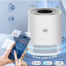 PJ06 Cross border New Air Purifier WiFi Intelligent APP Control Negative Ion Formaldehyde and PM2.5 Odor Removal