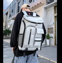 Backpack for Male College Students, Fashionable and Trendy Multi-Pocket Large Capacity Men's Backpack, Stylish Brand Backpack, Laptop Backpack