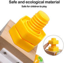 Toddler Busy Board Montessori Toys Basic Skills Board