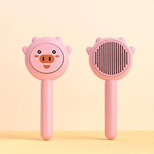 Pet comb, cat comb, pet brush, pet self-cleaning needle, pet hair remover, stainless steel pet comb