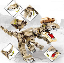 Wholesale Supplier Kids Educational Diy Plastic Big Dinosaur Little Brick Small Building Block Set