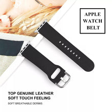 Genuine Leather Watch Bands For Apple Watch Strap Genuine Calf Leather Bracelet For iWatch Series 6/SE/5/4/3/2/1