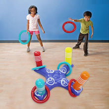 Inflatable Toss Ring Inflatable Splint Pool Game Toy for Kids Outdoor Pool Beach Fun Summer Water Toy