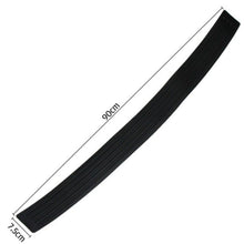 Universal Car Rear Bumper Sill Protector Rubber Plate Cover Guard Trim Cushion 90cm Car Style