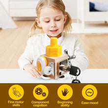 Toddler Busy Board Montessori Toys Basic Skills Board