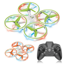 Mini light four axis toy remote control aircraft fixed height obstacle avoidance sensor drone