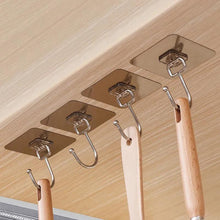 Stainless Steel Large Sticky Hook Sticker Can Withstand 30 Catties Weight Strong Seamless Hook