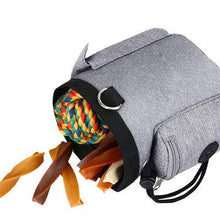 2021 custom design canvas portable dog training treat pouch snack bag
