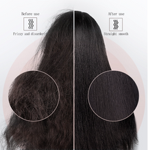 Golden Rice Straightening Comb Curling Rod Dual purpose Mini Non damaging Hair Negative Ion Splint Electric Comb Manufacturer Direct Sales Cross border New