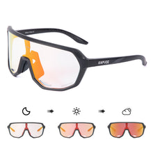 New cycling glasses with colorful color changing coating for men's and women's mountain bike outdoor windproof goggles