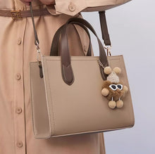 Scarecrow bag, female niche, genuine leather, red women's handbag, shoulder bag, commuter crossbody bag, tote bag, women's bag