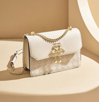 Aokang small square bag for women 2024 new bag for women commuting shoulder bag, niche high-end sense, large capacity crossbody bag