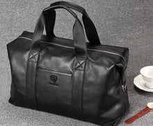 Feige Men's Genuine Leather Travel Bag Handbag, Men's Business Travel Backpack, Large Capacity Luggage Bag, Cow Leather Bag, Men's Style