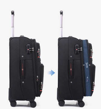 Swiss Army Knife Oxford Cloth Luggage Box Male Boarding Case Trolley Box 24 inch Brand Large Capacity Travel Box Female 20 inch