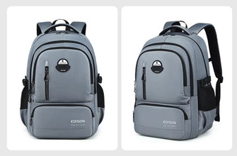 Edison High School Student Backpack 2024 for Boys, Middle School Students, High School Students, Large Capacity Backpack for Men, Reduced Burden, Spine Protection for Men