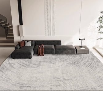 2024 New Carpet Living Room Waterproof and Anti fouling Bedroom Floor Mat Solid Color Thickened Light Luxury Premium Sofa Tea Table Mat