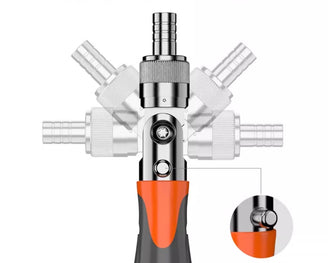 Ratchet screwdriver set, socket wrench tool, motorcycle on-board maintenance multifunctional combination toolbox package