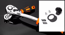 Green Forest 46 piece set, hexagonal socket tool combination, Xiaofei quick ratchet wrench set, household toolbox