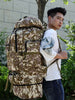 110L expandable large capacity backpack for men, waterproof Oxford outdoor hiking backpack, travel and work luggage backpack