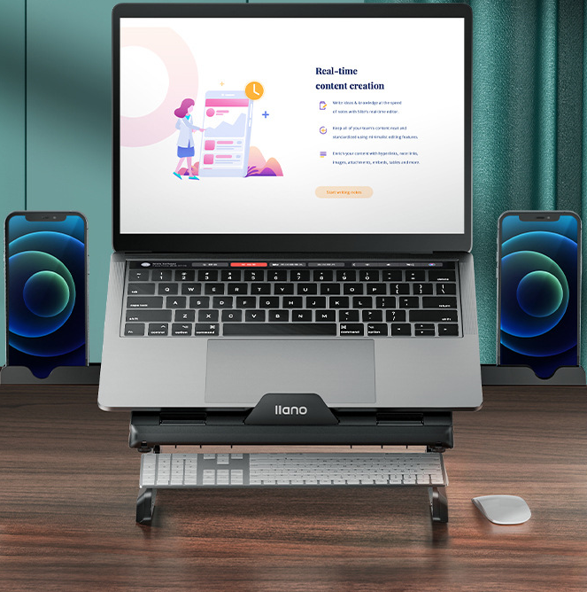 Llano Green Giant Energy Laptop Stand Cooling Stand Desktop Stand with
