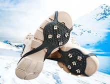 Outdoor mountaineering anti-skid shoe cover with nail wear shoe cover