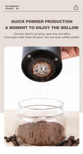 Electric coffee bean grinder household small coffee bean machine USB charging manual portable automatic coffee machine grinder