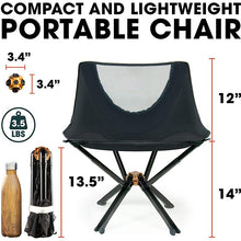 360 Degree Rotation Portable Folding Camping Chair