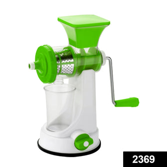 2369 Manual Fruit & Vegetable Juicer with Steel Handle Fruit Juicer - DeoDap