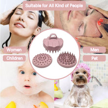 Private Logo Wheat Straw Head Scalp Massage Body Shower Bath Spa Slimming Massage brush Set