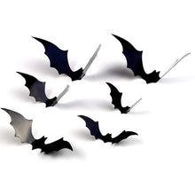 EverythingForHalloween Halloween Bats Wall Decor /120 pcs