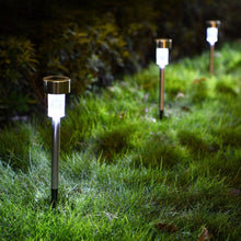 12Pcs Solar Garden Light Outdoor Solar Power Lantern Waterpoof Landscape Decoration Lighting For Pathway Yard Lawn Sunpower Lamp
