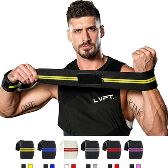 1pair Adjustable Weight Lifting Strap Fitness Gym Sport