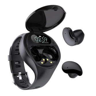 Sports Smart Watch With Earbuds