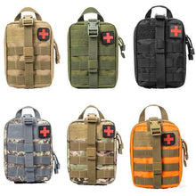 Ground First Aid Kit Survival Tool Emergency Kit edc Camping gear cp Army green khaki