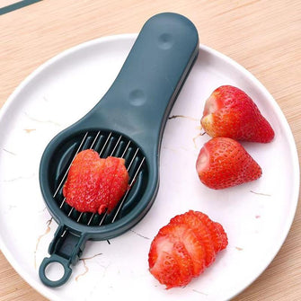 Plastic Fruit Gadget For Kitchen Accessories Multifunctional Red Jujube Core Sheller Wholesale Strawberry Egg Slicer