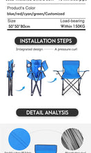 Ergonomics Design Blue Outdoor Low Mesh Back folding beach chairs