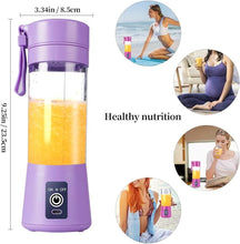 Popular USB Blender Juicer Mini Electric Portable Rechargeable Travel High Quality 380ml 400ml