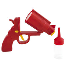 200ml Creative Pistol Bottle Ketchup Mustard Salad Sauce Squeeze Bottle Food Grade PP Condiment Dispenser Kitchen Cooking Gedget