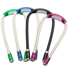 Flexible Novelty LED Night Light Flashlight Flexible Snake Hands Free Neck Light Book Reading Lamp