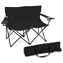 Outdoor Innovations Love Seat Style Double Camp Seat Chair