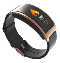 New CK11C Smart Bracelet Color Screen Display Big Size Alloy Case Blood Pressure Smart Watch