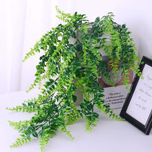 2pcs Artificial Hanging Vines Ferns Plants Fake Ivy Leaves Wall Decoration