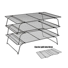 3 Layer Multifunctional Baking Cake Holders Cold Shelves Biscuit Drying Rack Cake Bread Cooling Rack Storage Holders