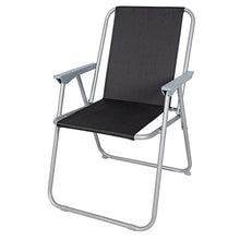 Outdoor Camping Chair Mental Frame Picnic Oxford Folding Chair