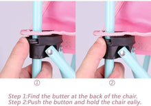 YG-K001 Outdoor Cartoon Animals Folding Kids Camping Chair With Cup Holder And Carry Bag unicorn