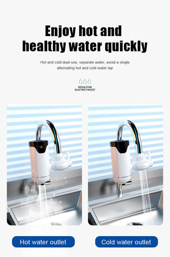 Factory Direct Supply Kitchen Faucet Cheap Cold And Hot Water Faucet Instant Heating Faucet