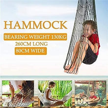 Portable Camping Hammocks Meshy Rope