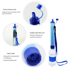 Cheap Portable Self Service Water Purification Outdoor Camping Emergency Double Filter Water Purifier