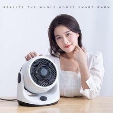 High power desktop electric heater household 1000W office air circulation large wind shaking head heater warm fan